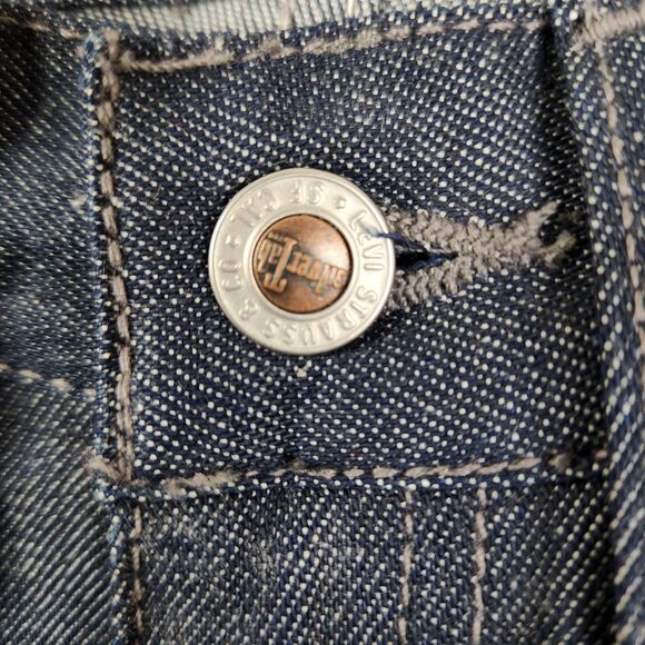Levi's Vintage 90s Silver Tab Womens Relaxed Guy's Fit 5 Pocket Jeans 26x27 - Picture 5 of 8
